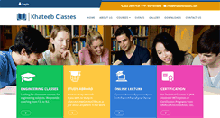 Desktop Screenshot of khateebclasses.com